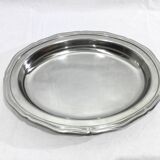 Silver Metal Serving Dish