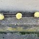 Vintage wall coat rack with three hooks