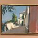 Original Swedish Oil on Canvas – “Town” by Mats Rydstern – Signed – Vintage & Framed – 37 × 49 cm (14.6" × 19.3")