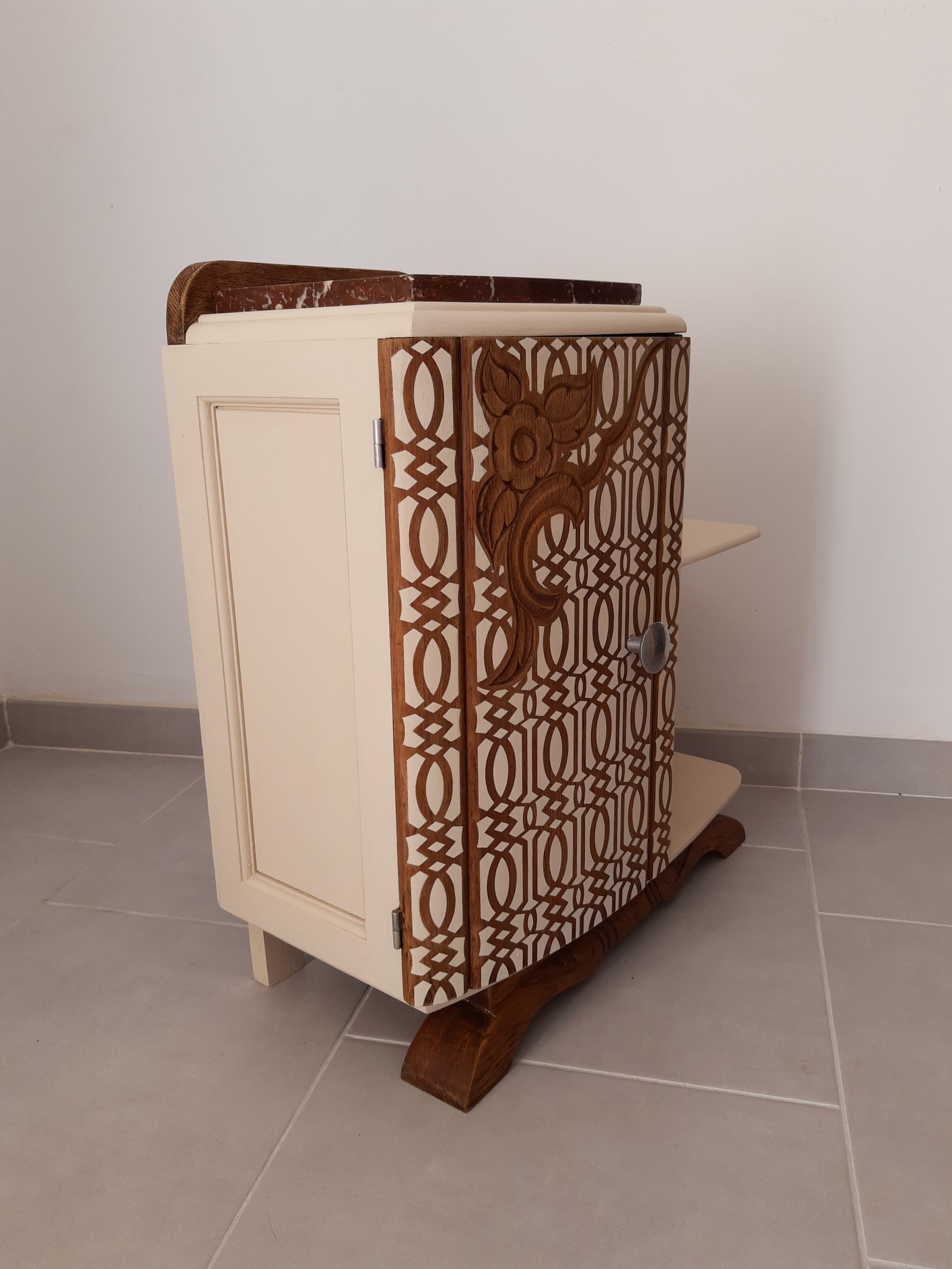 30s bedside table redesigned