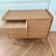 Renovated vintage sideboard, Scandinavian style, 1960s