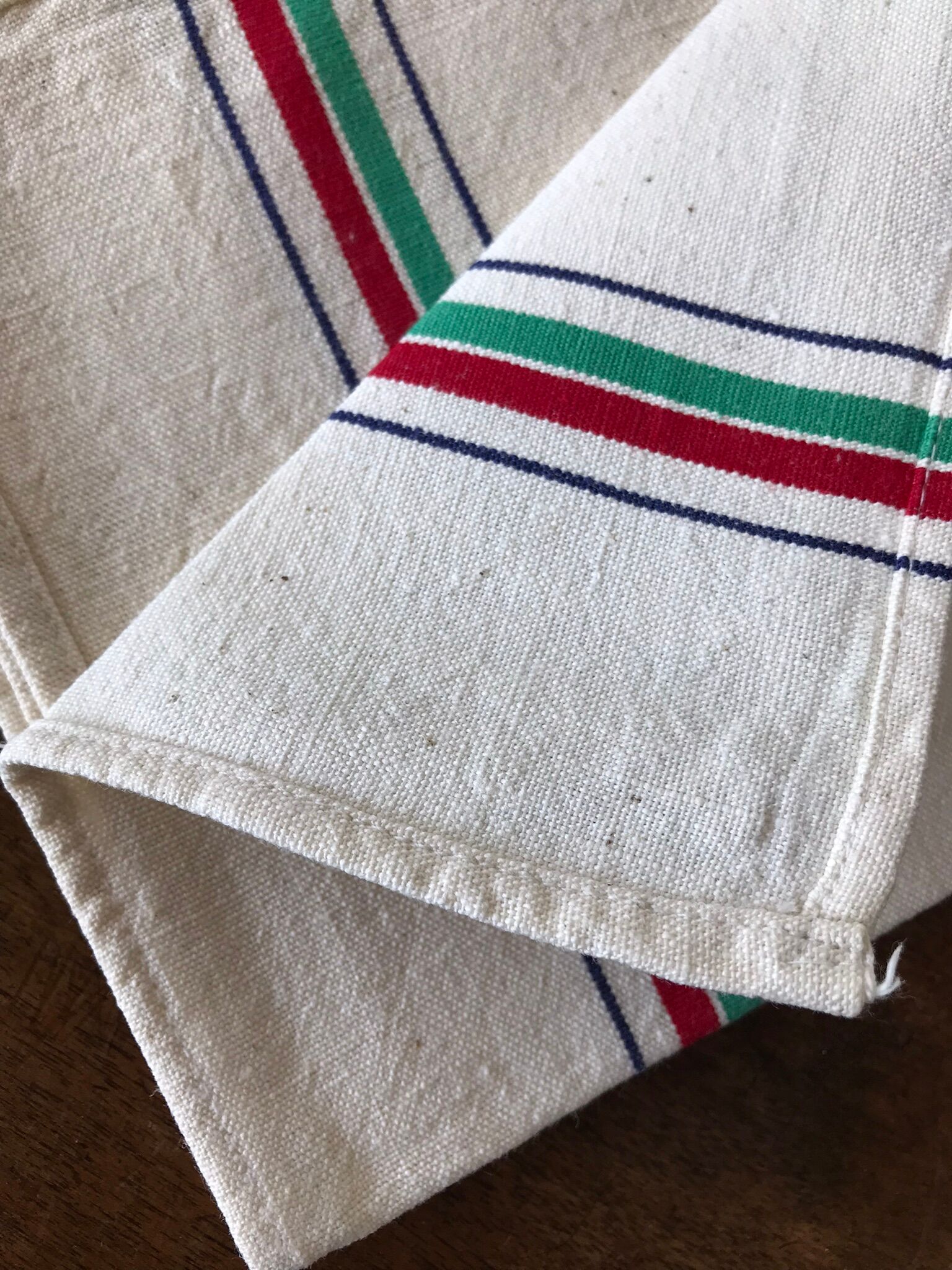 Old tea towel in mestizo