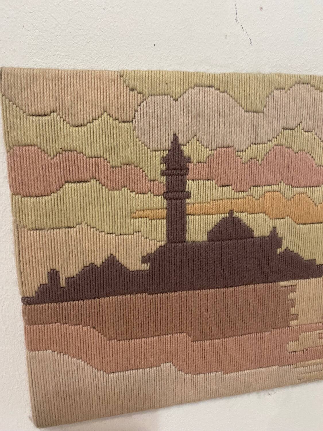Tapisserie vintage en laine