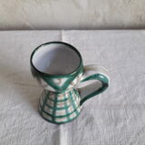 Ceramic candle holder by Robert Picault Vallauris vintage