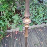 Lampadaire en laiton tripode
