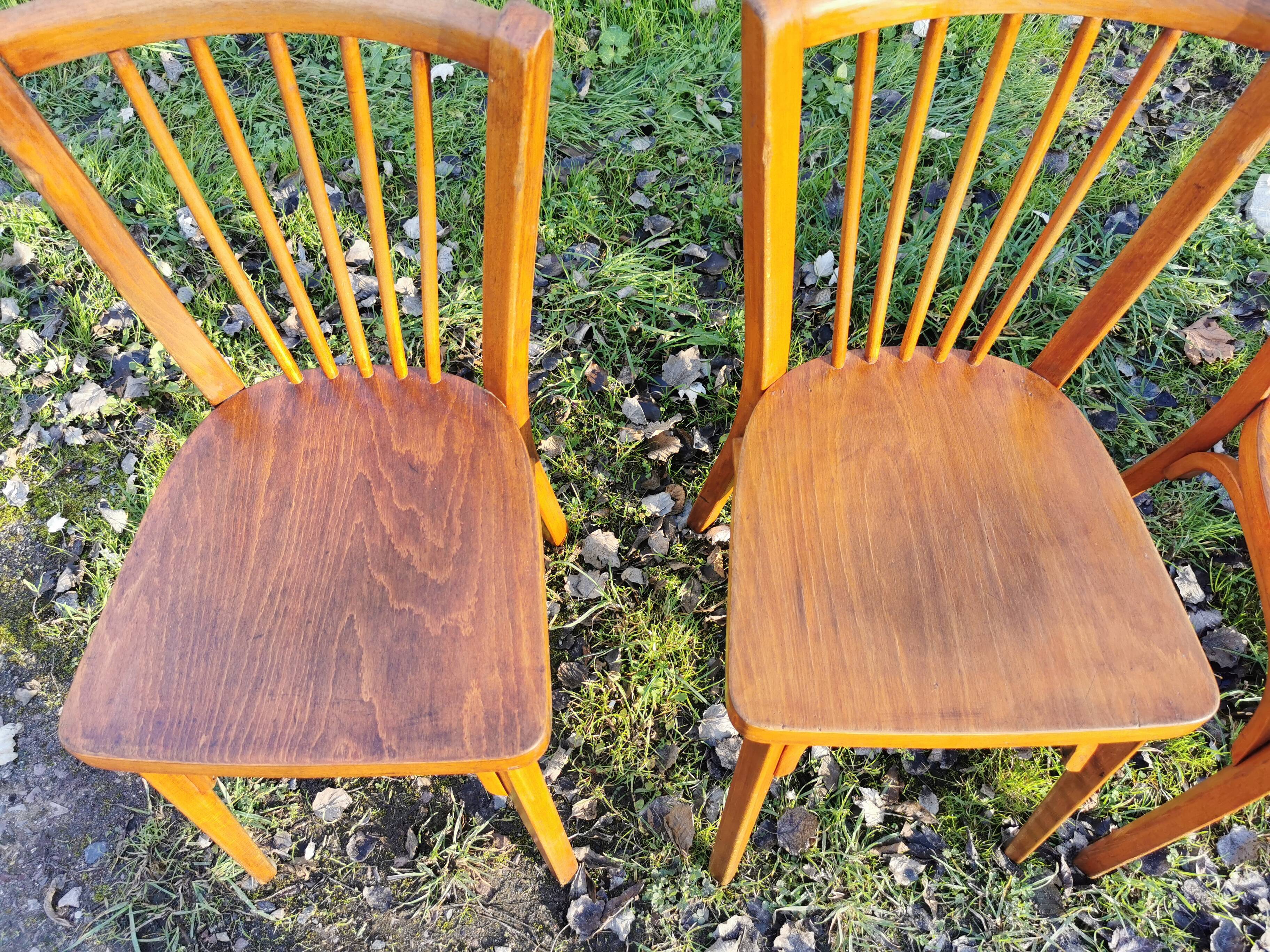 Series of 6 Baumann chairs