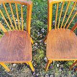Series of 6 Baumann chairs