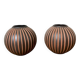 Vases « Kerbschnitt », Wormser