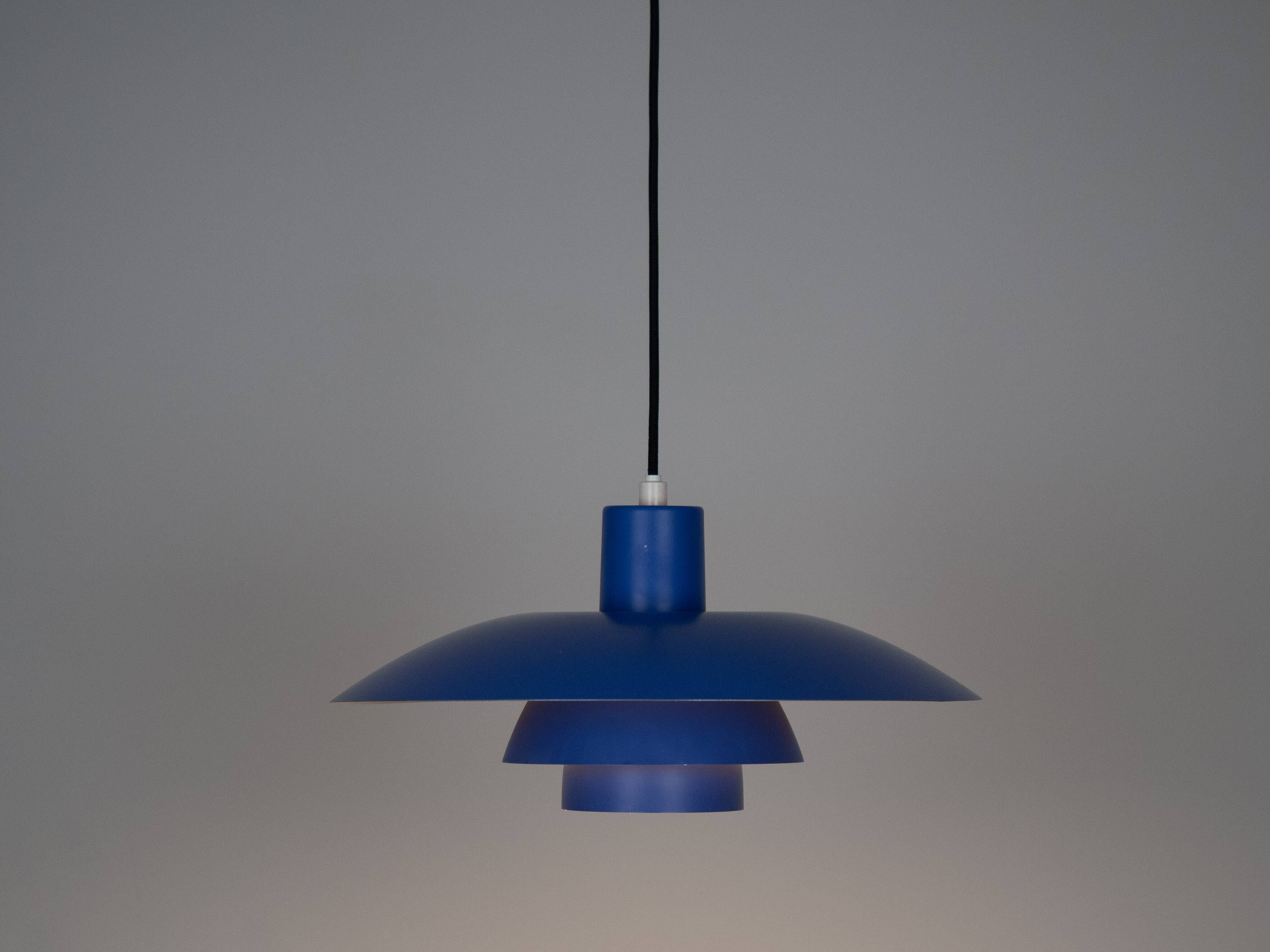 Danish vintage pendant lamp Superlight by David Mogensen, 1980s