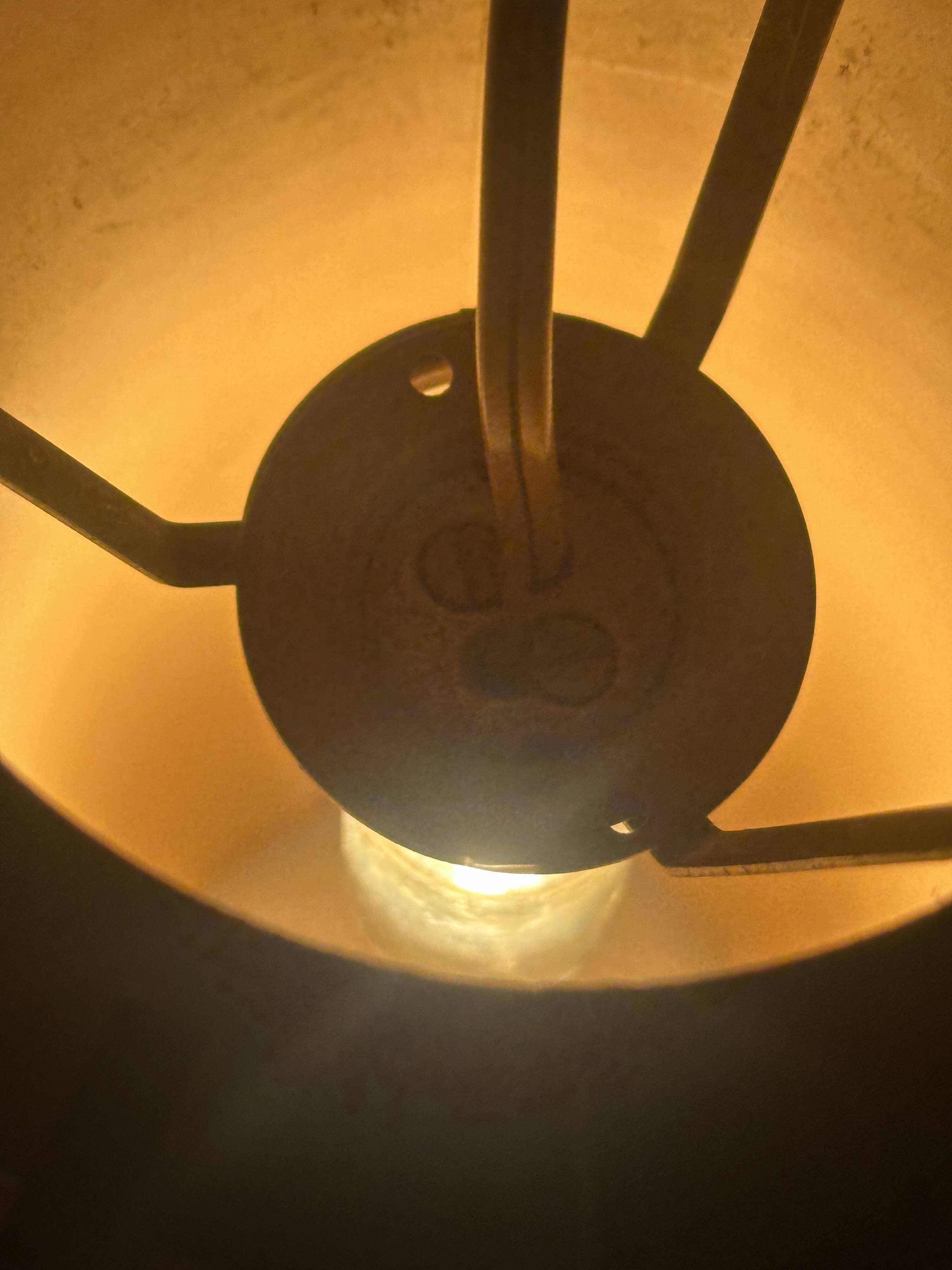 Fog & Morup vintage Scandinavian design wall lamp from the 60s