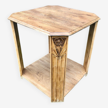 Art deco pedestal table