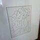 Henri Matisse vellum screenprint framed by King McGraw
