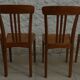 4 chaises bistrot en bois de marque stella