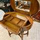 Napoleon III period dressing table (1855) fully inlaid.