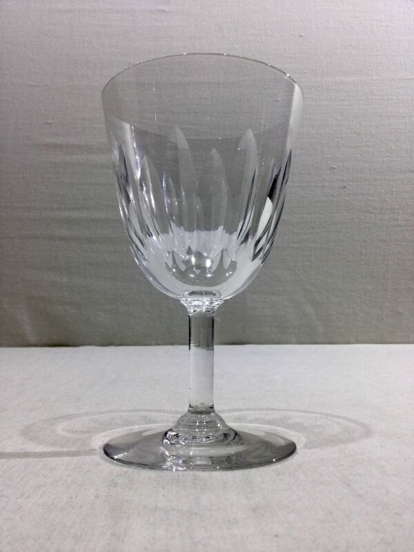 Baccarat – 12 verres à vin blanc En Cristal De Baccarat Modèle Casino