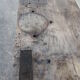 Ancient rough wood 167 cm