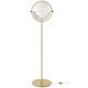 Lampadaire Multi-lite Laiton / Blanc - Gubi