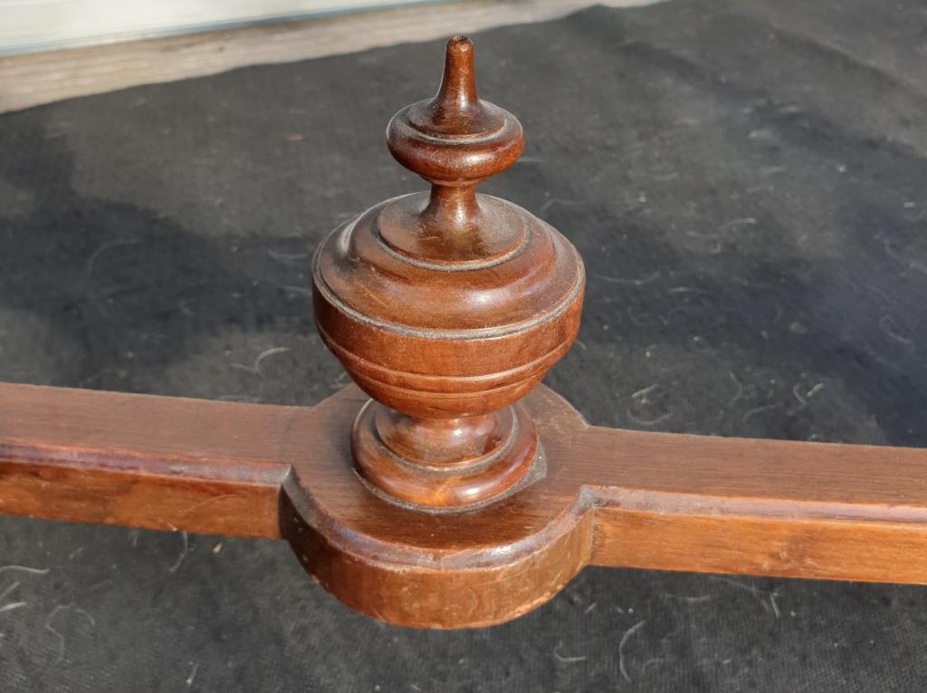 Louis XVI double-style canne piano bench