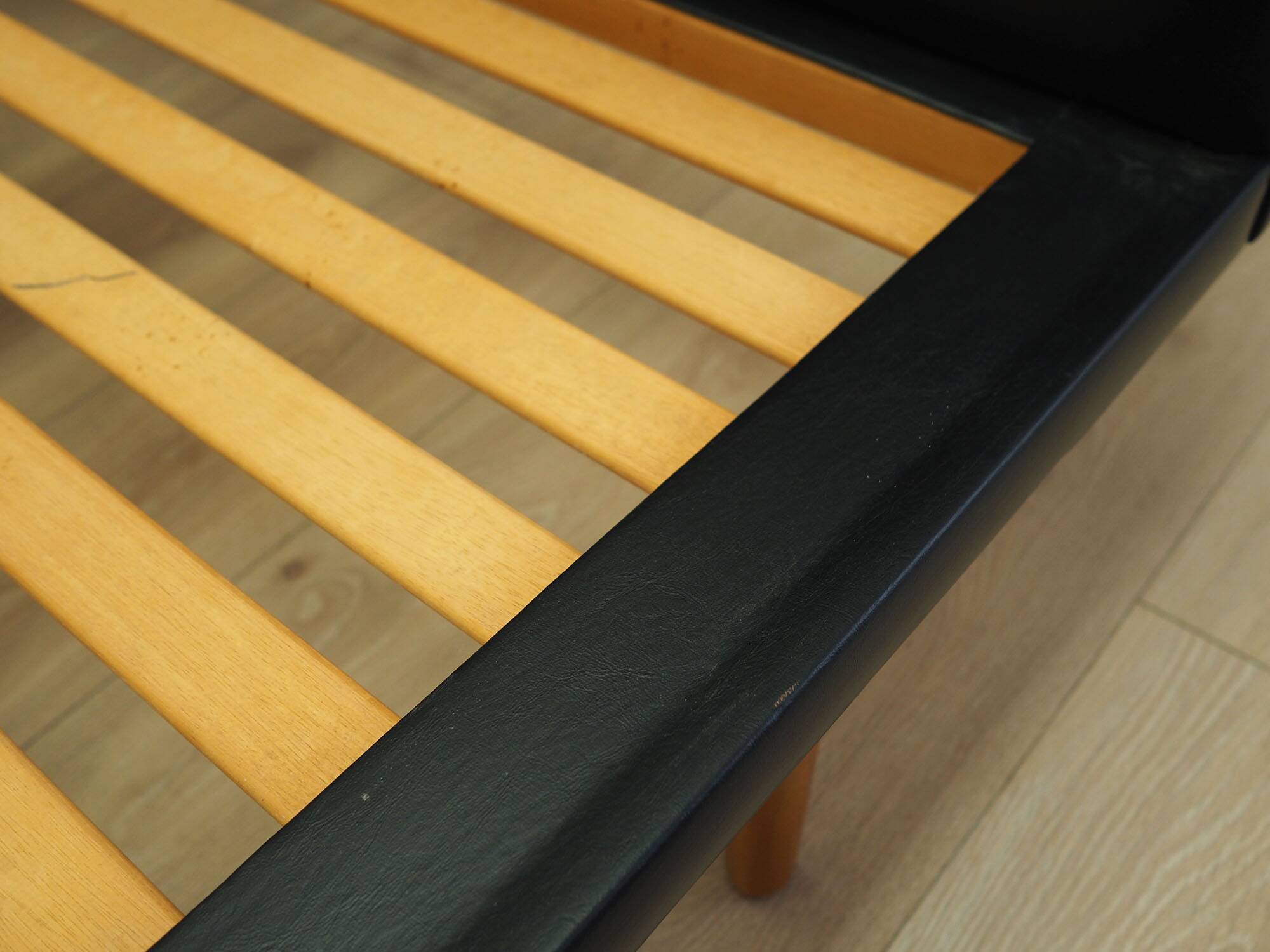 Bedroom bed, Danish design, 1960s, manufactured in Denmark