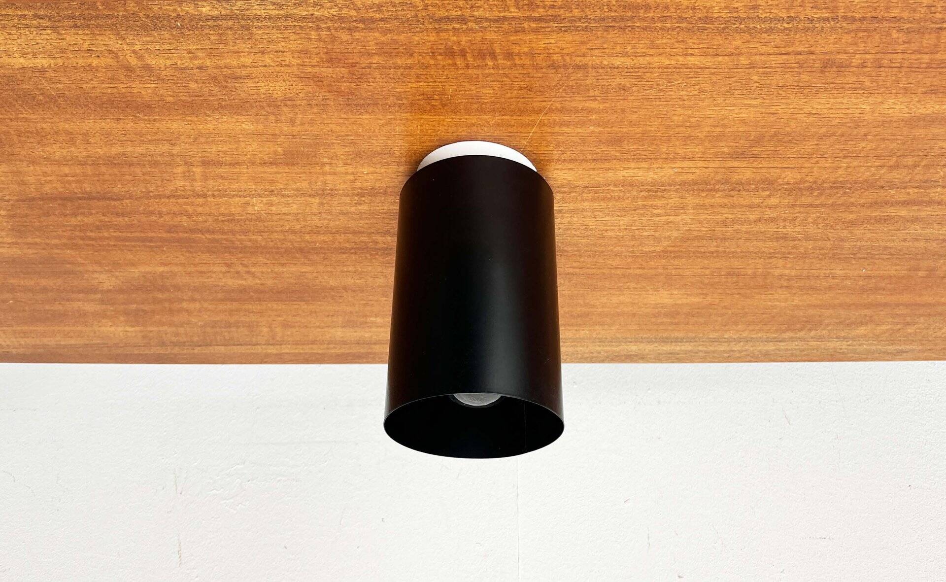 Vintage minimalist ceiling light from Ikea, 1980s.