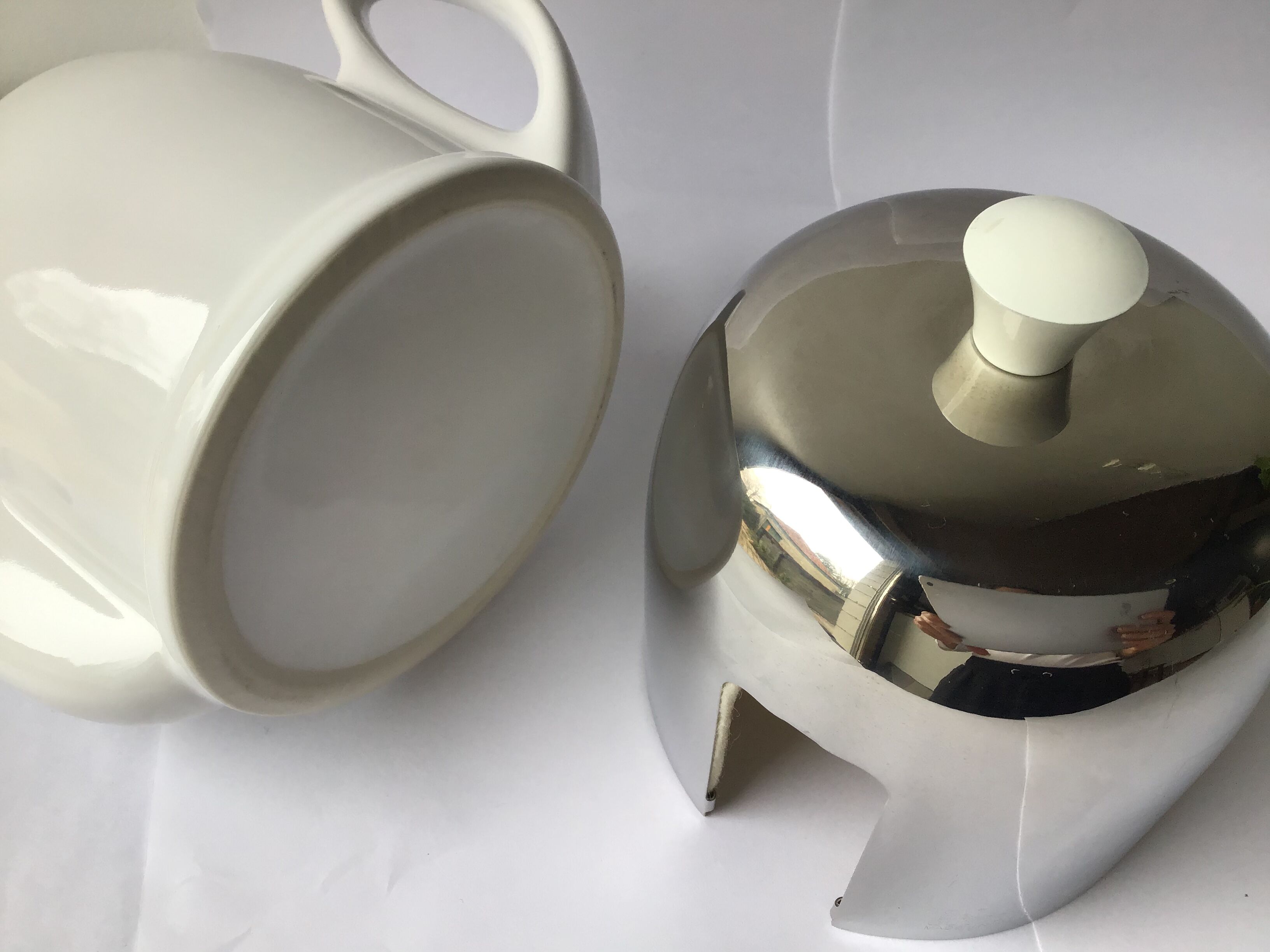 Insulating teapot Salam-Tea Guy Degrenne porcelain 4 cups