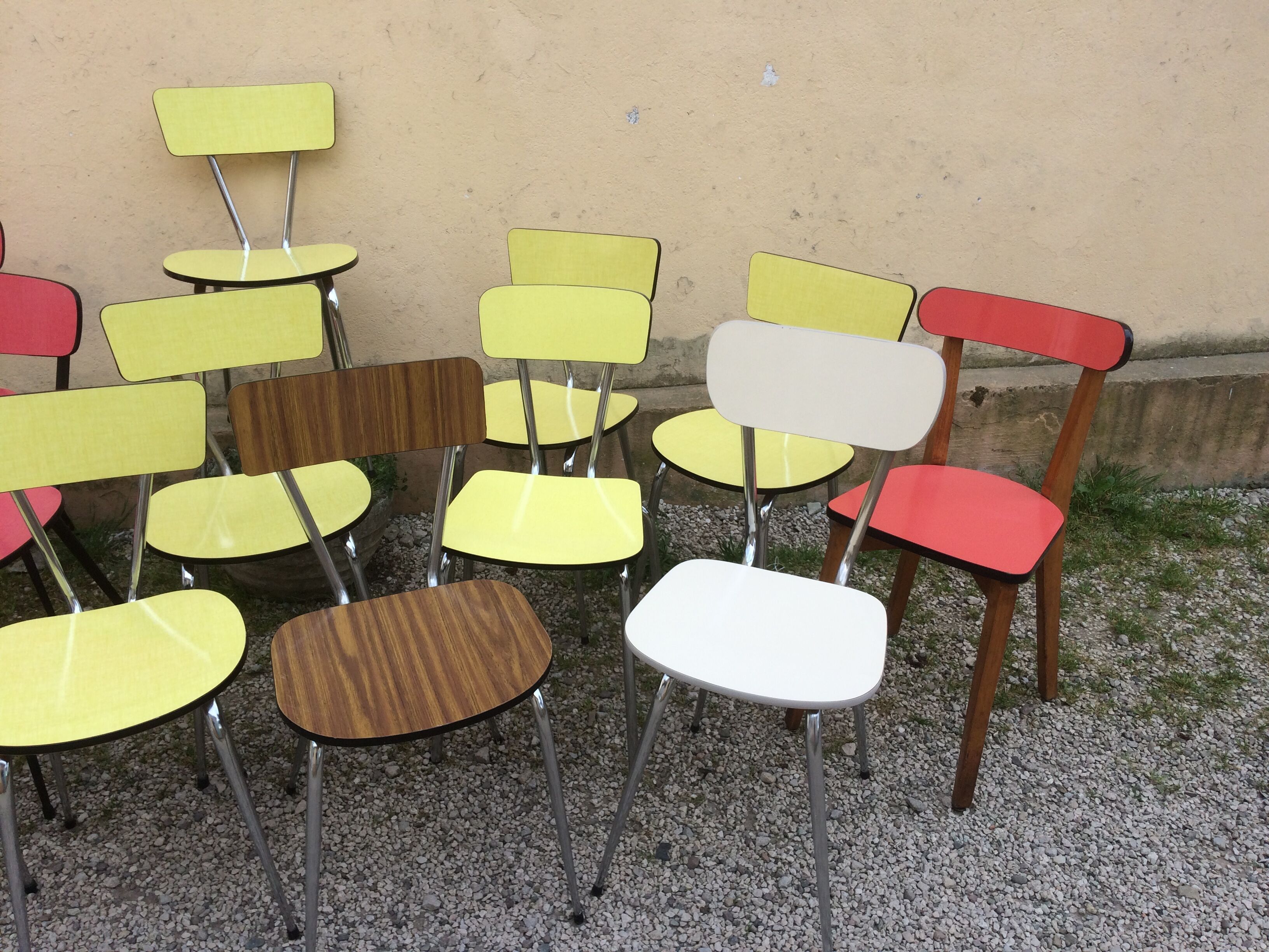 Formica chairs