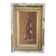 Antique Oil Wood Panel Framed Musketeer Signed 19th Century