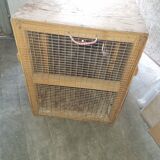 Vintage wooden air transport box