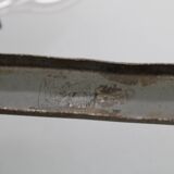 1940s Josef Hůrka for Napako Bauhaus UFO pendant light, metal & glass, restored