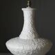 Large vintage ceramic lamp base brutalist West Germany 1960s