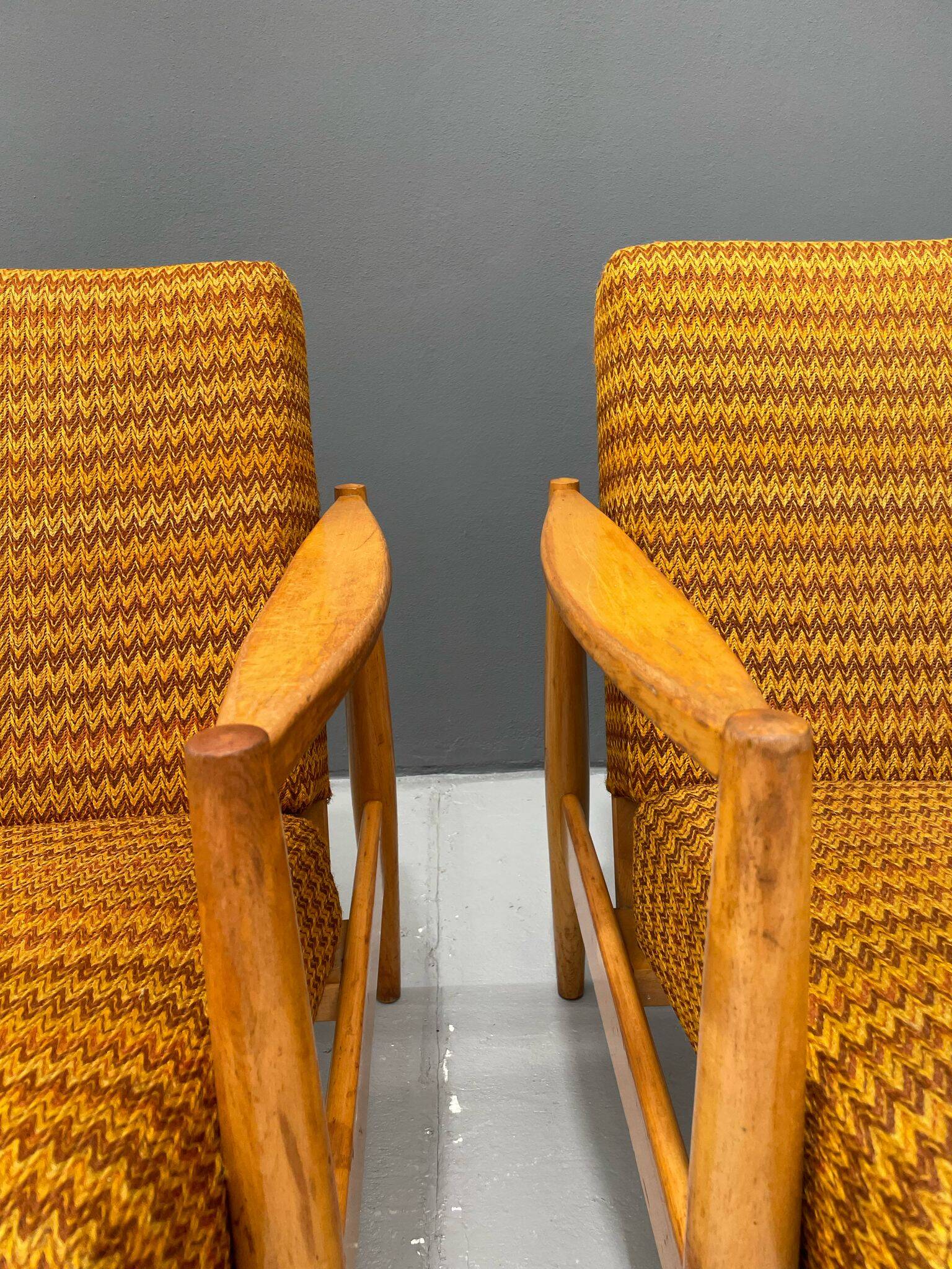 Pair of Armchairs by TON, Czechoslovakia, 1970s