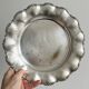 Shiny antique metal plate