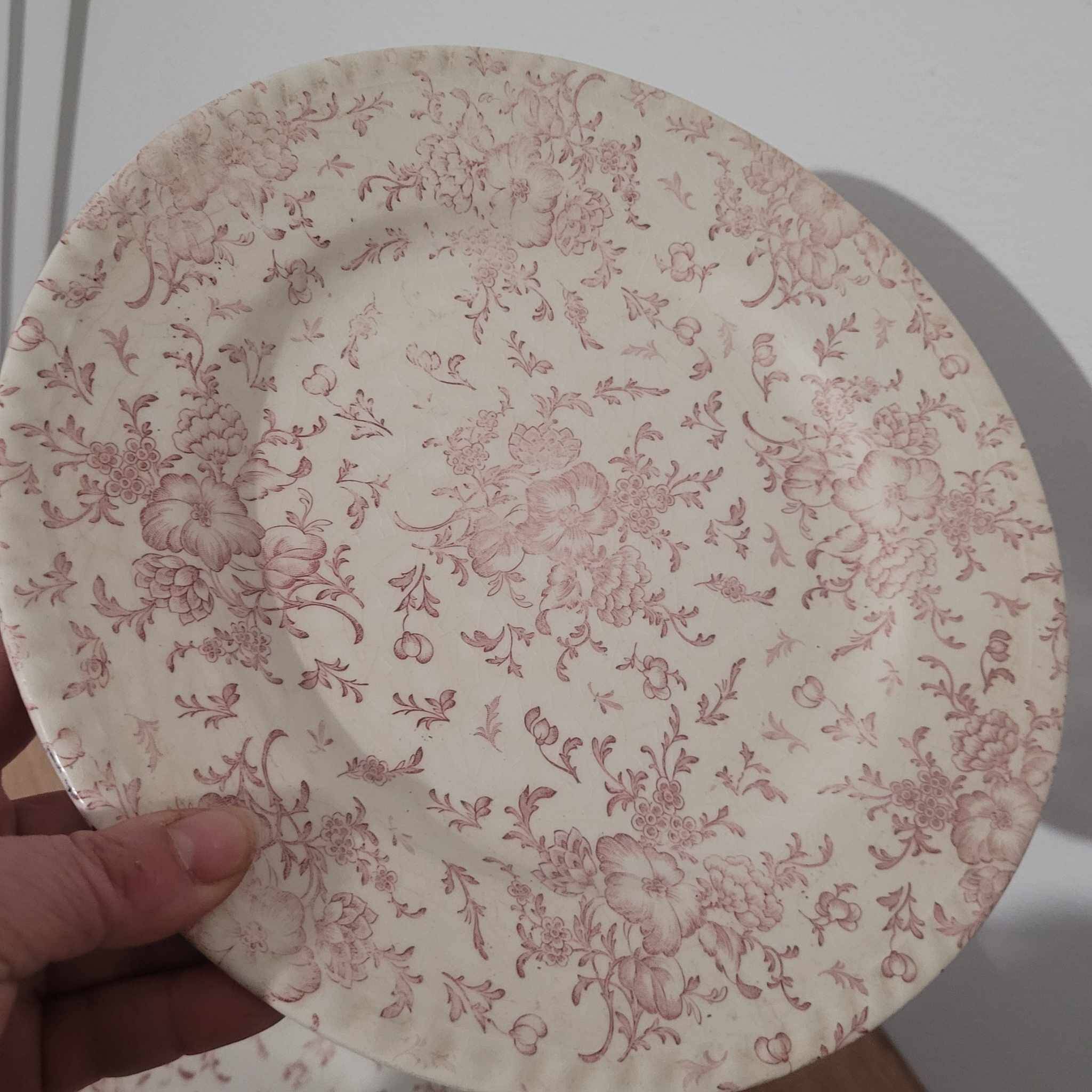 16 assiette Lunéville Englishstyle