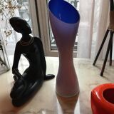 Vintage Vase • Incamiciato • Murano Glass • 1960