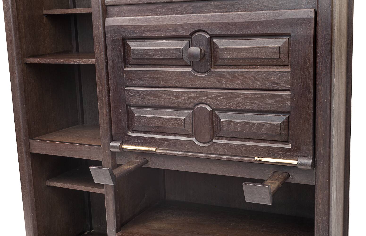 Guillerme and Chambron glass cabinet