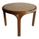 Vivai del Sud rattan dining table — Italy, 1970s