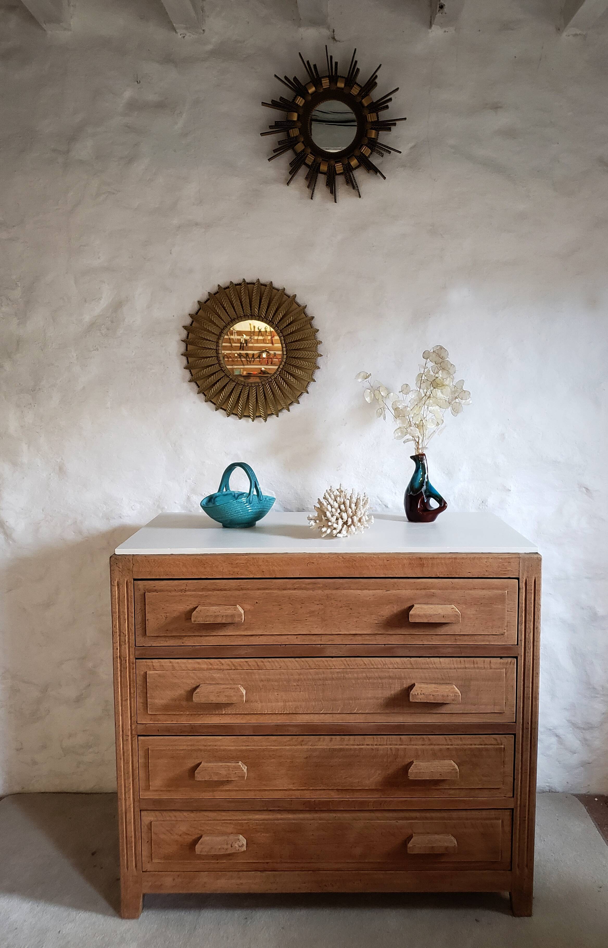 Vintage oak dresser