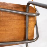 Set de deux chaises de bureau en teck de design danois