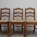 Lot de 3 chaises