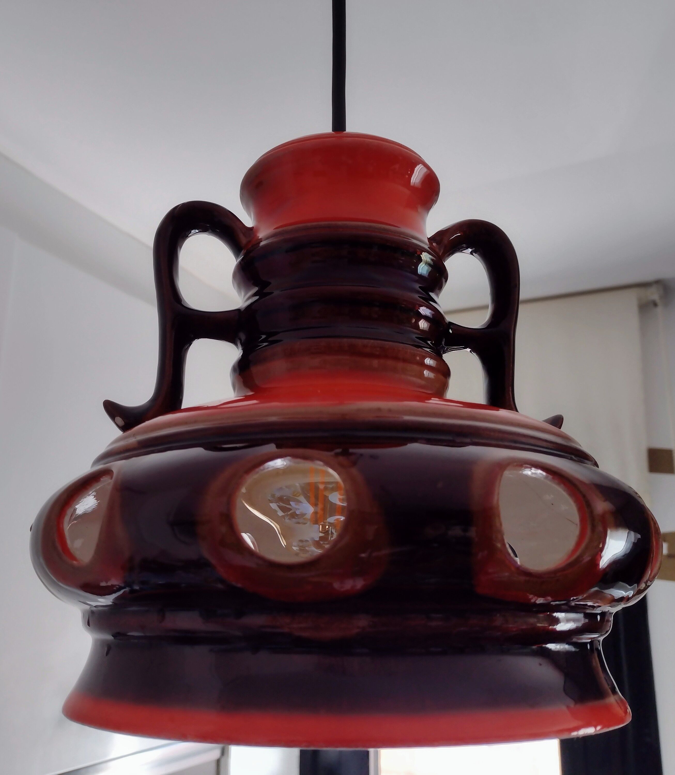 West german vintage fat lava lamp
