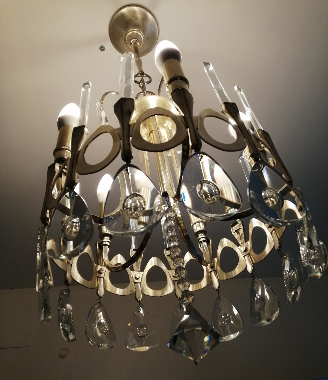 Chandelier of the Sciolari House in Milan