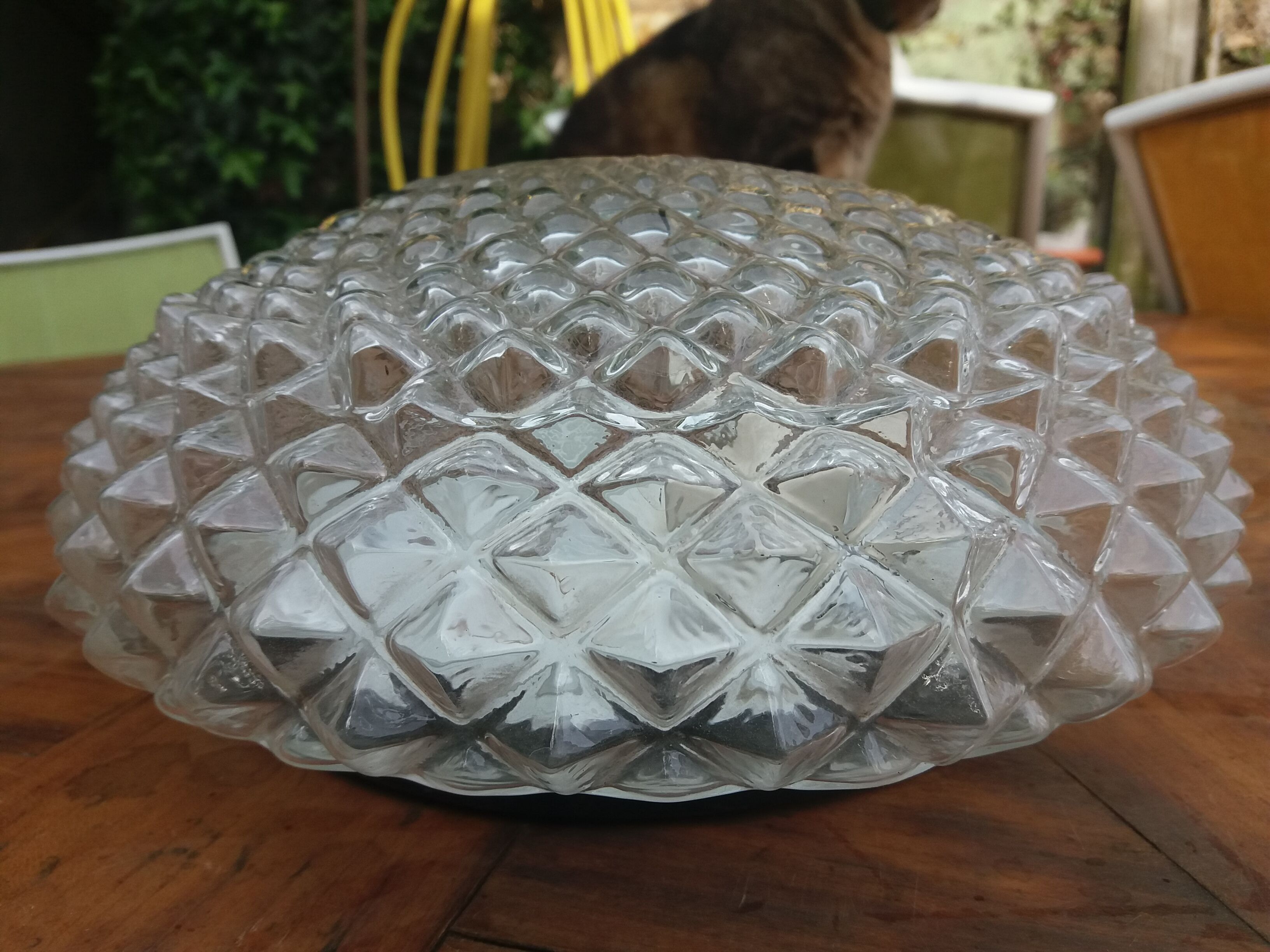 Ceiling in glass