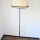 Art Deco floor lamp, 1930s, nickel-plated steel