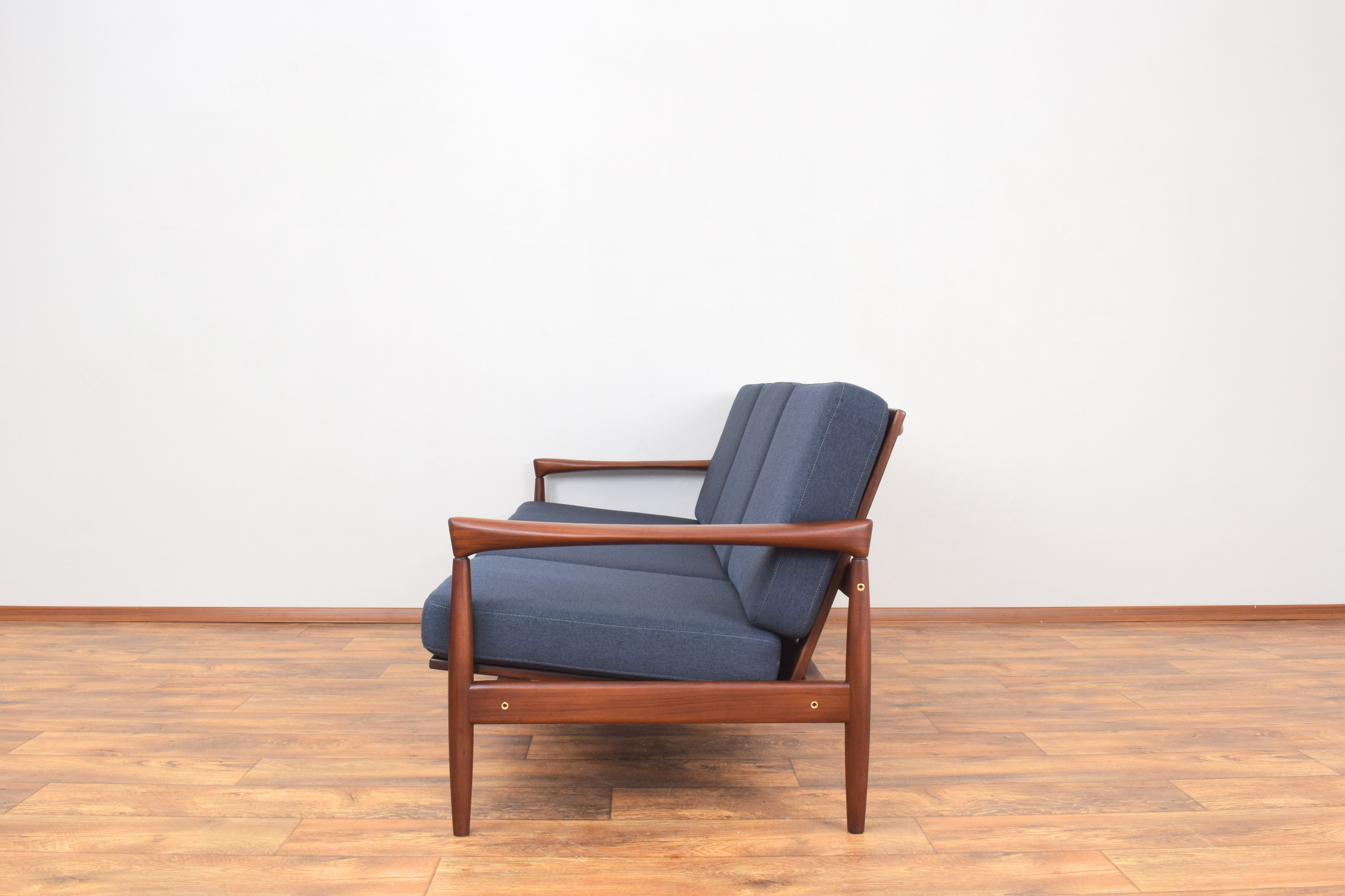 Mid-Century Teak Kolding Sofa by Erik Wørts for Ikea, 1960s.