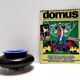 Postmodern Iridescent Black and Cornflower Blue Cased Glass Vase, Italy