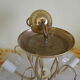 Chandelier to 5 branches art deco 1980