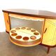 Sesame Bar multifunctional Dry Bar and Book Case with tambour doors