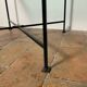 Iron coffee table