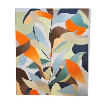 Tableau Jungle bleue M