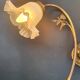 Paire d'appliques murales grandes doubles Art-Déco tulipes vintage France